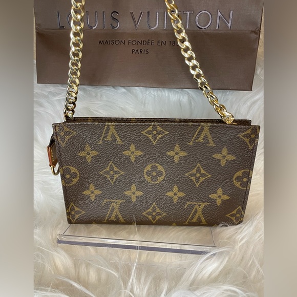 Vintage Louis Vuitton Monogram Pouch 15 - Picture 3 of 14